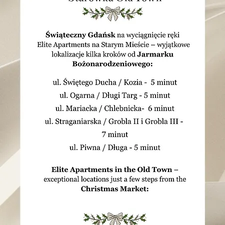 Elite Tartaczna Deluxe Appartement *